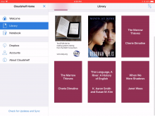 Reading App: Cloudshelf Reader
